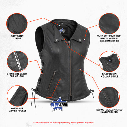 BSM2515 Women's Fashionable Lightweight Vest