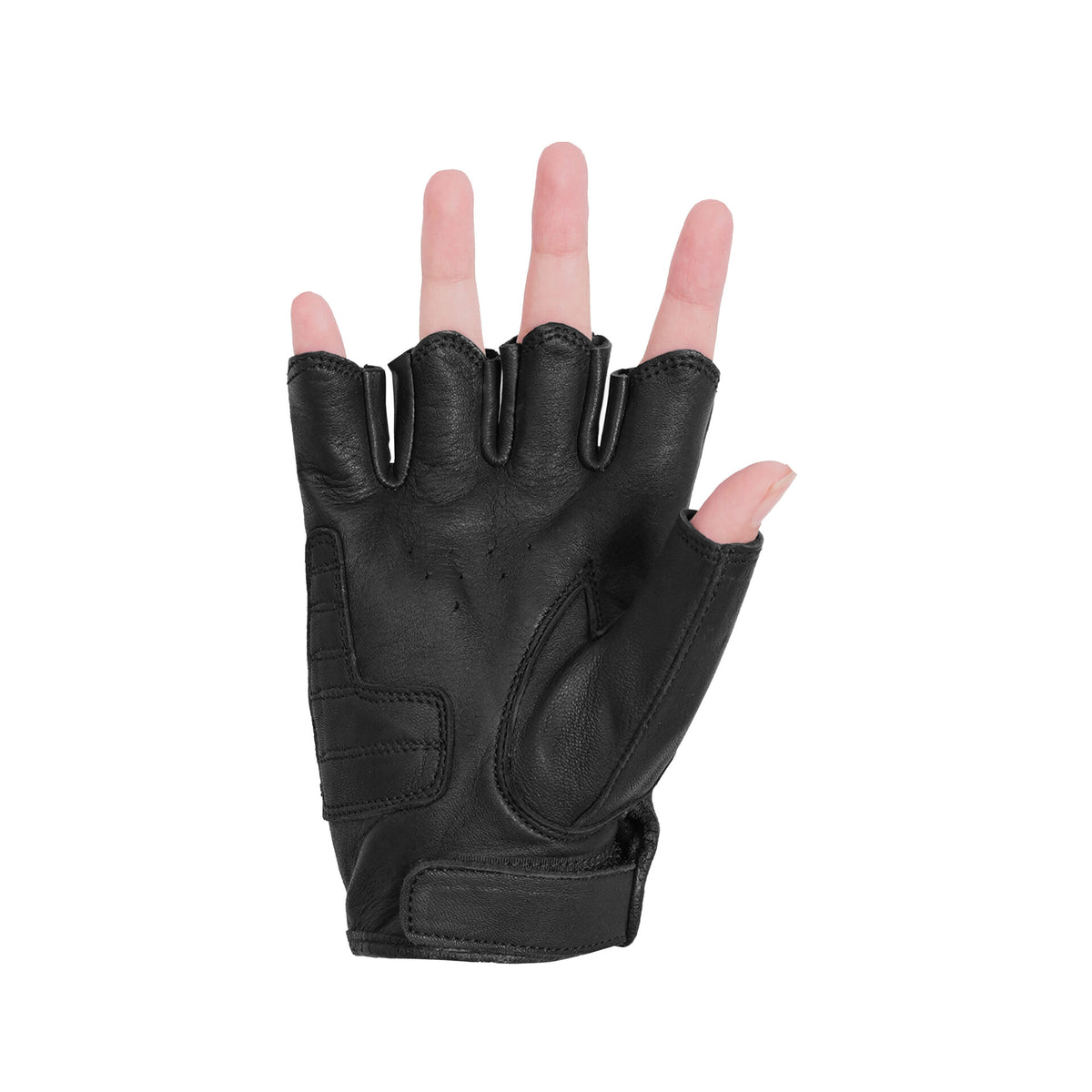 BSM3327 Women's Tough Deer Skin Fingerless Glove