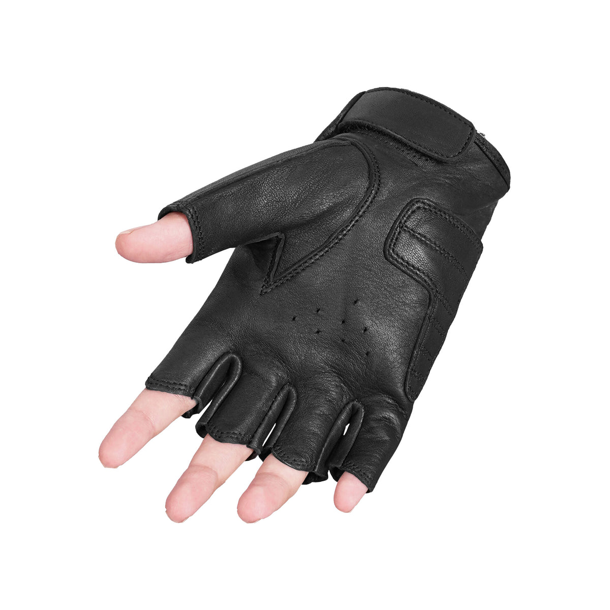 BSM3327 Women's Tough Deer Skin Fingerless Glove