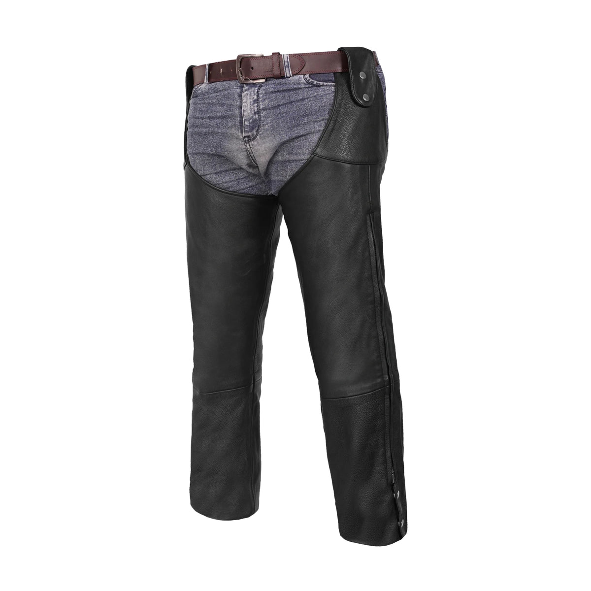 BSM3107 Unisex Adjustable Side Snap Beltless Chap