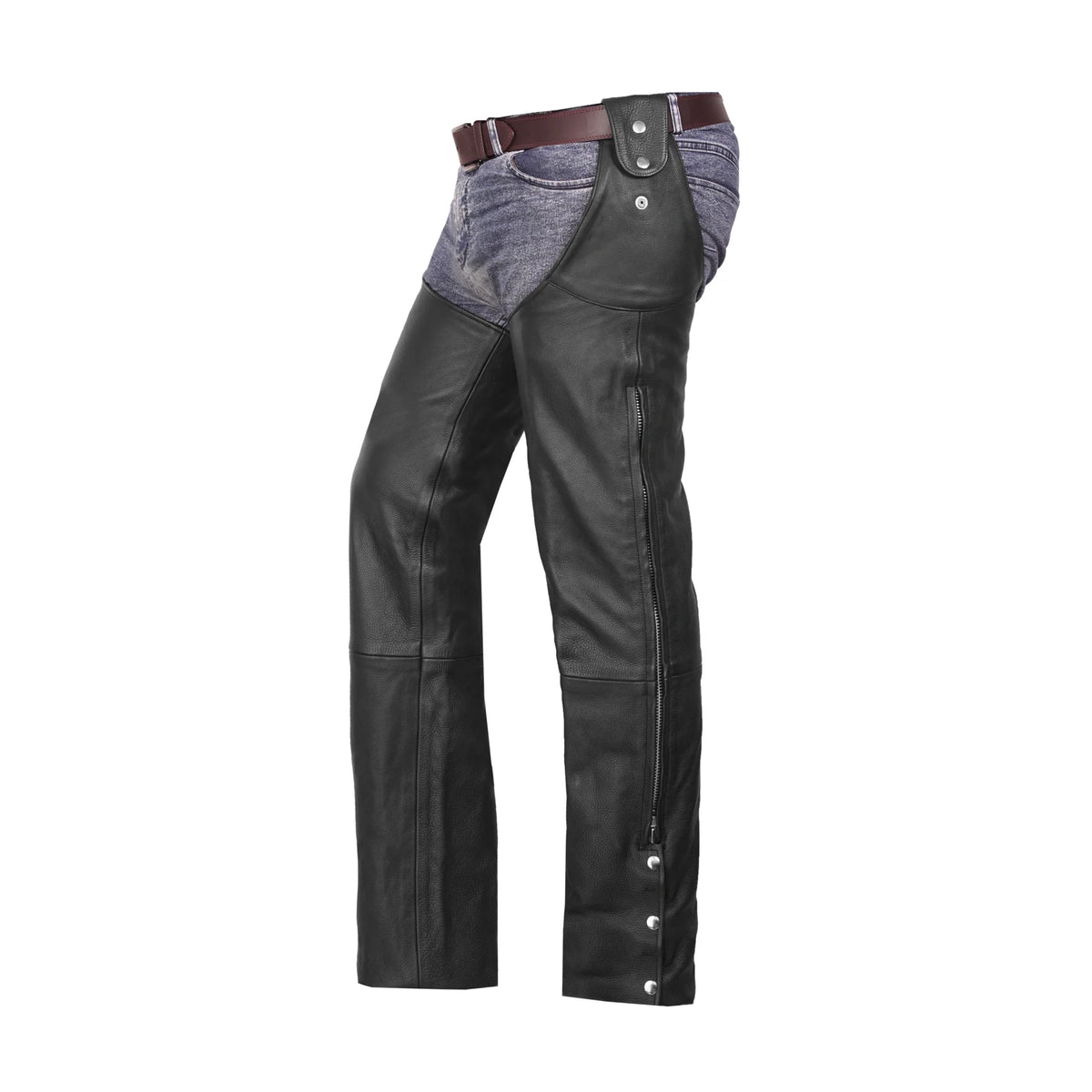 BSM3107 Unisex Adjustable Side Snap Beltless Chap