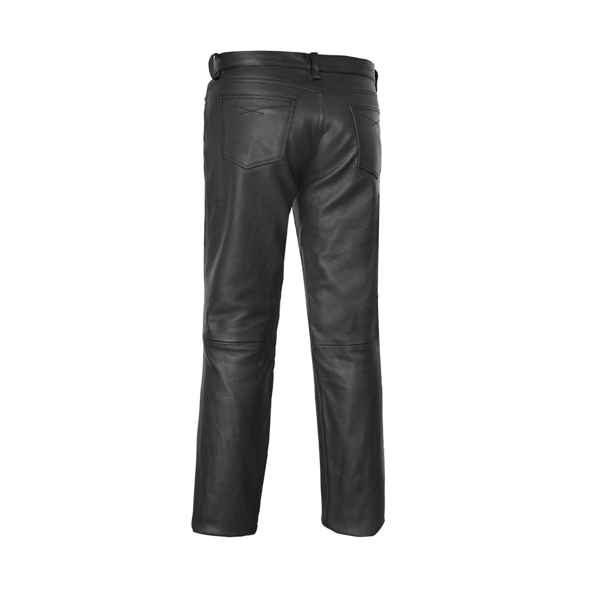 BSM5052 Onedrive Men's Black leather motorcycle pants