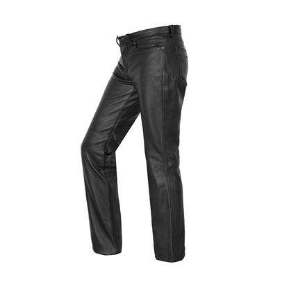 BSM5052 Onedrive Men's Black leather motorcycle pants