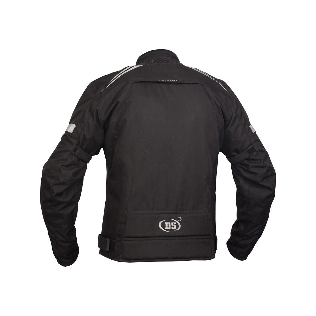 BSM1164 Flight Wings - Black Textile Motorcycle Jacket for Men