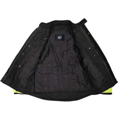 BSM1166 Advance Touring Textile Motorcycle Jacket for Men – Hi-Vis