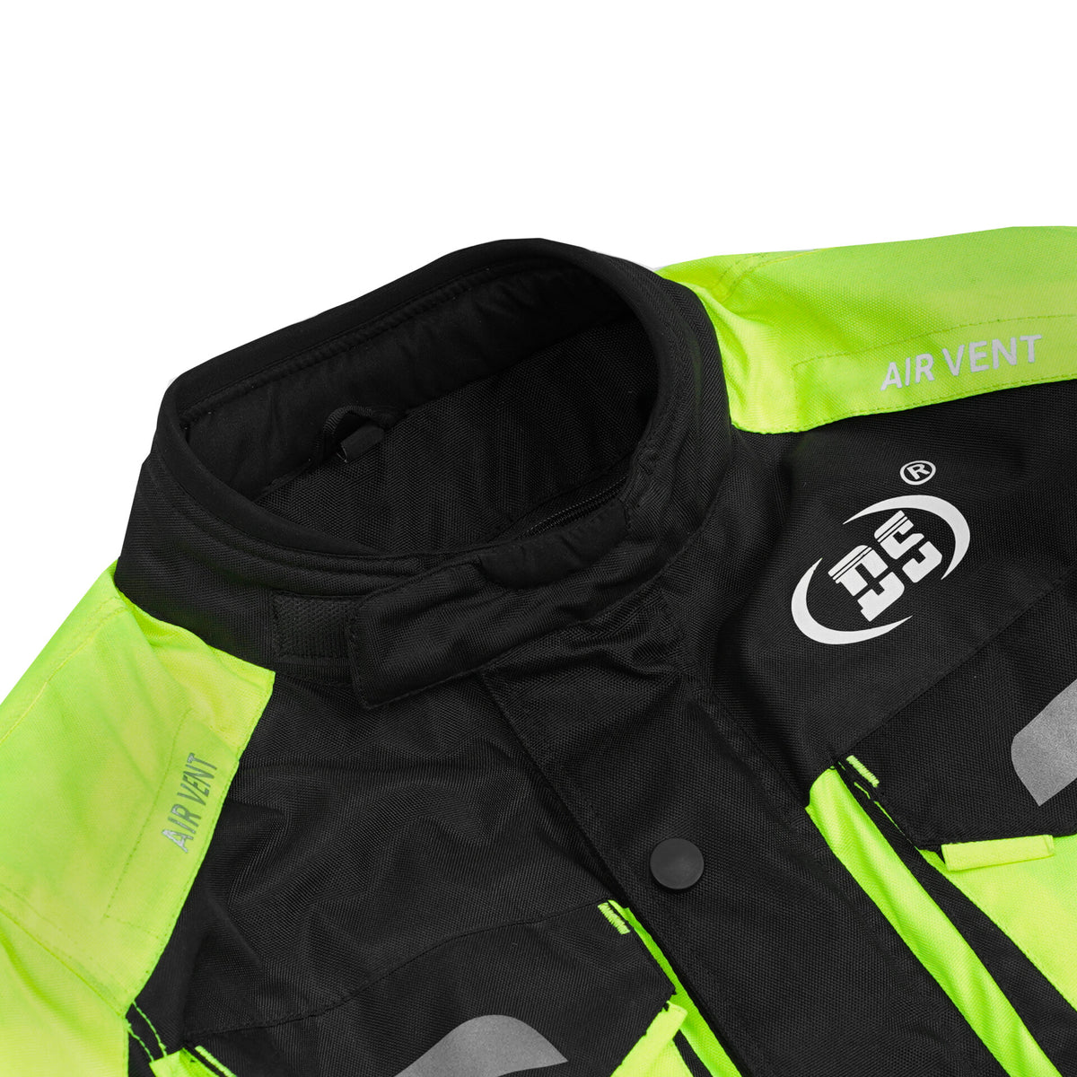 BSM1166 Advance Touring Textile Motorcycle Jacket for Men – Hi-Vis