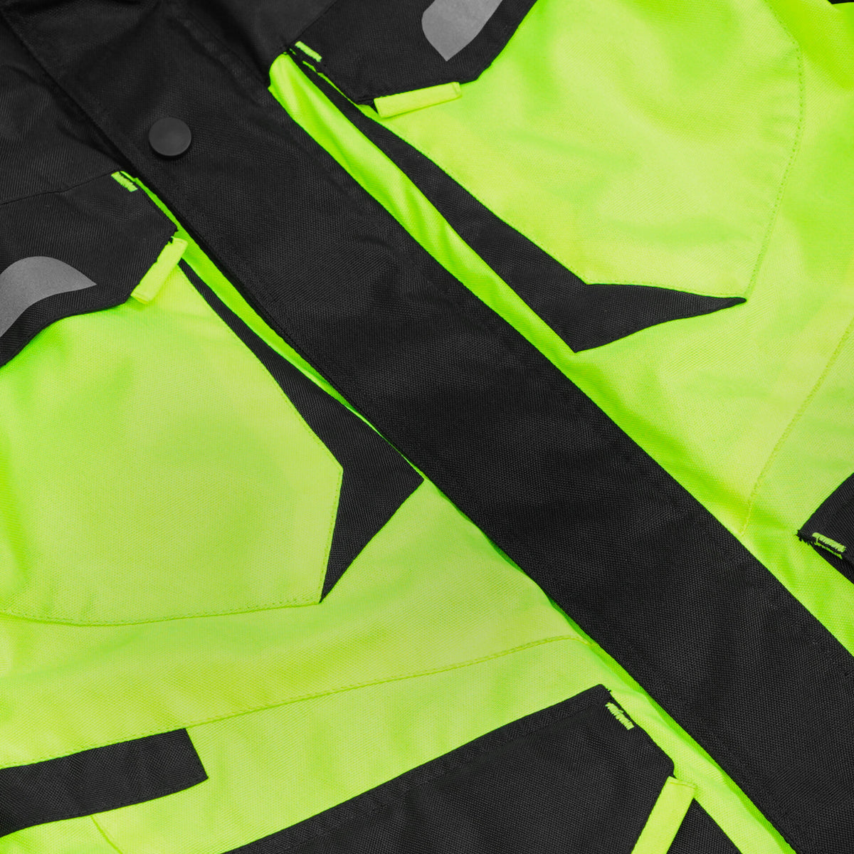 BSM1166 Advance Touring Textile Motorcycle Jacket for Men – Hi-Vis