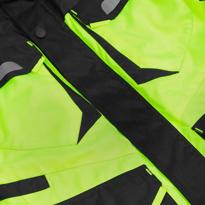 BSM1166 Advance Touring Textile Motorcycle Jacket for Men – Hi-Vis