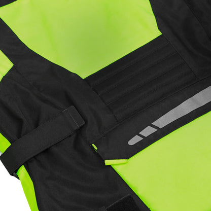 BSM1166 Advance Touring Textile Motorcycle Jacket for Men – Hi-Vis