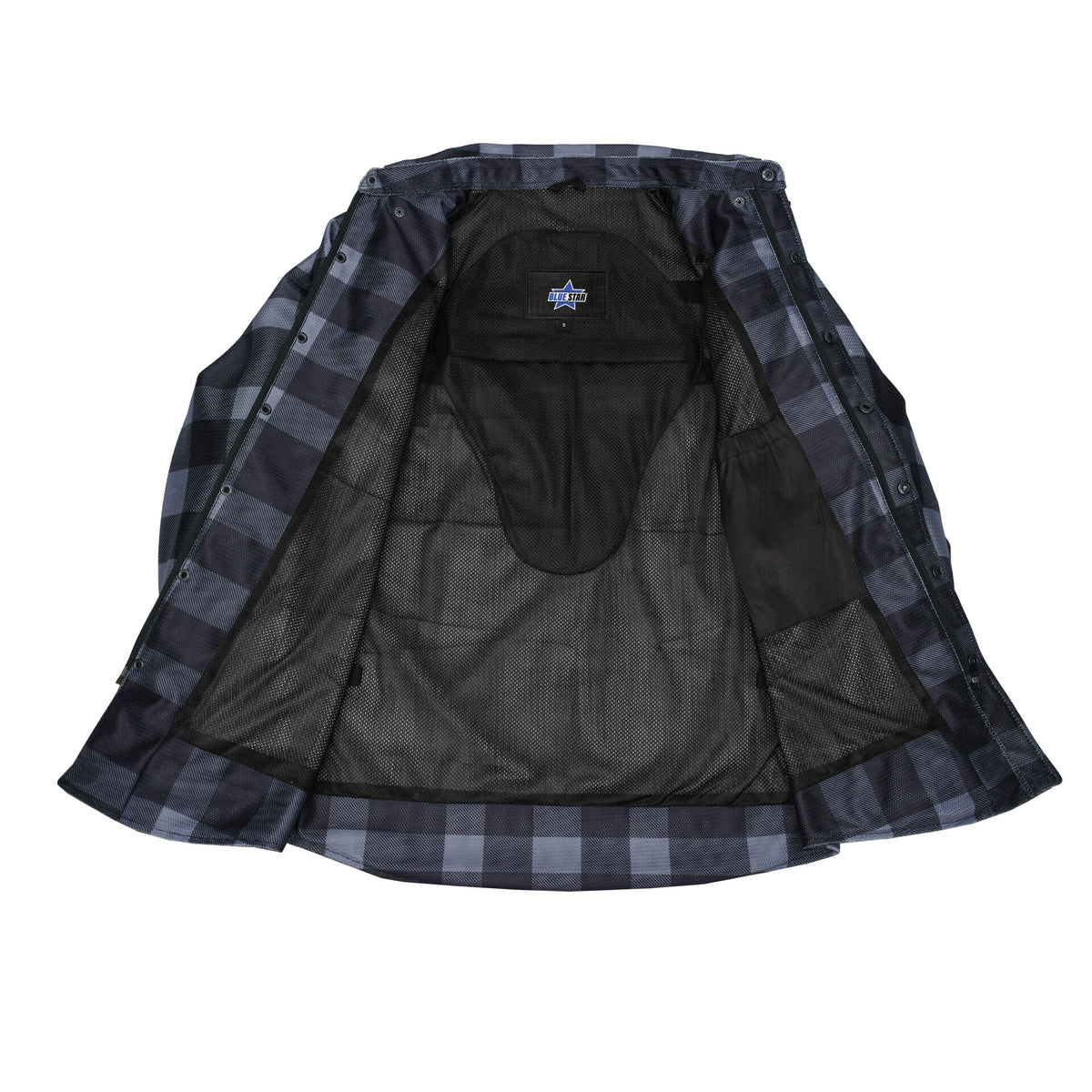 Jalisco Men’s Mesh Flannel Riding Shirt
