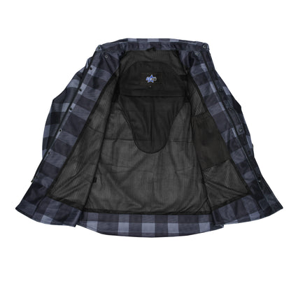 Jalisco Men’s Mesh Flannel Riding Shirt