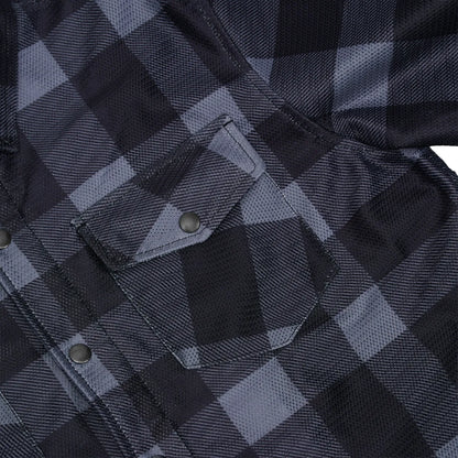 Jalisco Men’s Mesh Flannel Riding Shirt