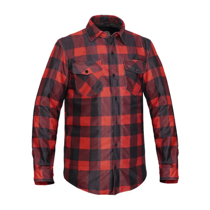 Rumble Men’s Mesh Flannel Riding Shirt