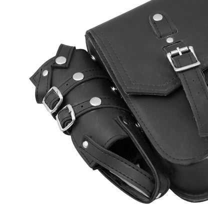 BSM4547 LEFT SIDE SYNTHETIC LEATHER SWING ARM BAG W/BOTTLE HOLDER