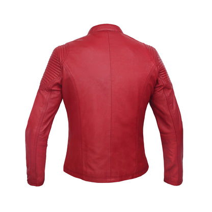 BSM2123 Cabernet - Women's Fashion Leather Jacket