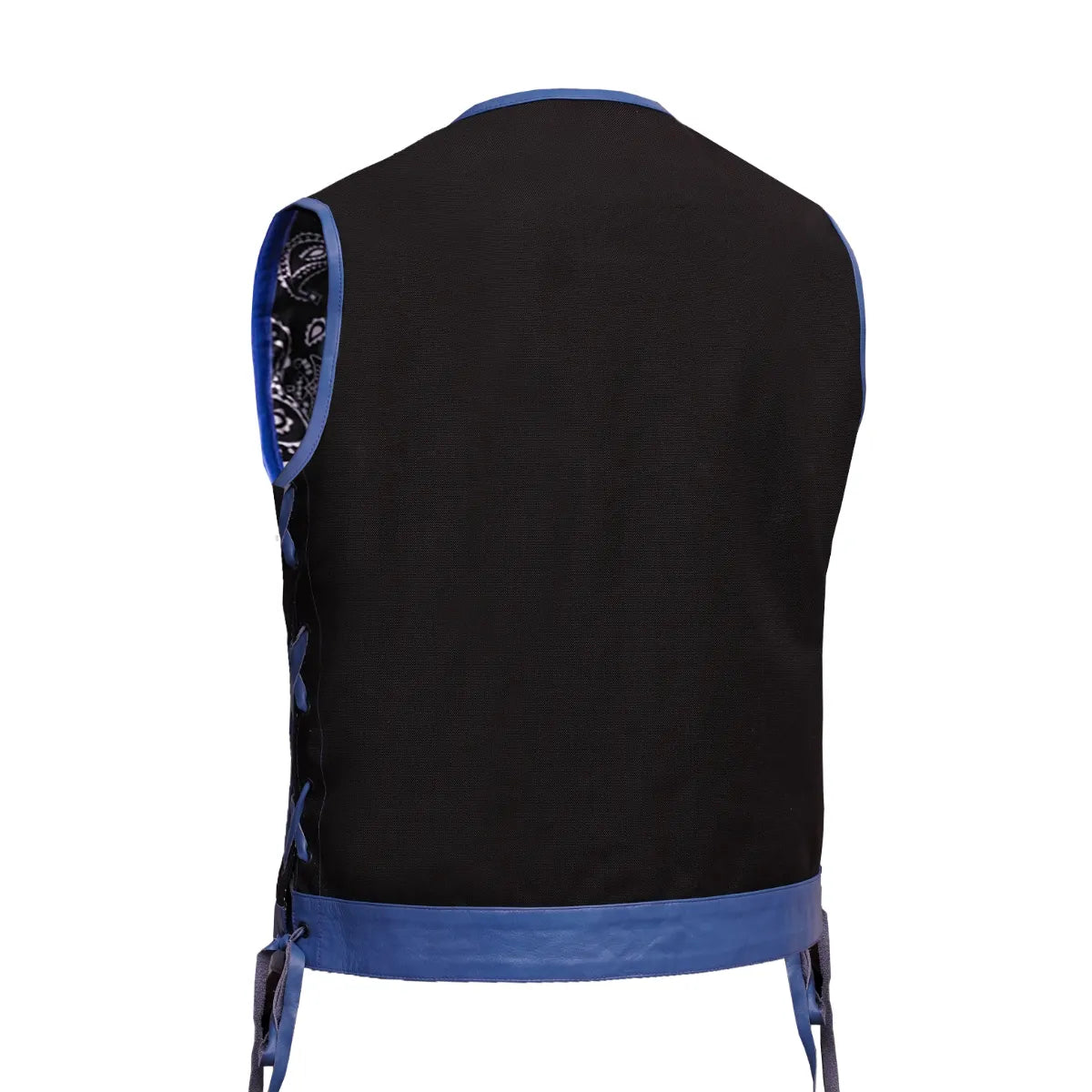 Blue Reaper Men’s Textile Motorcycle Vest