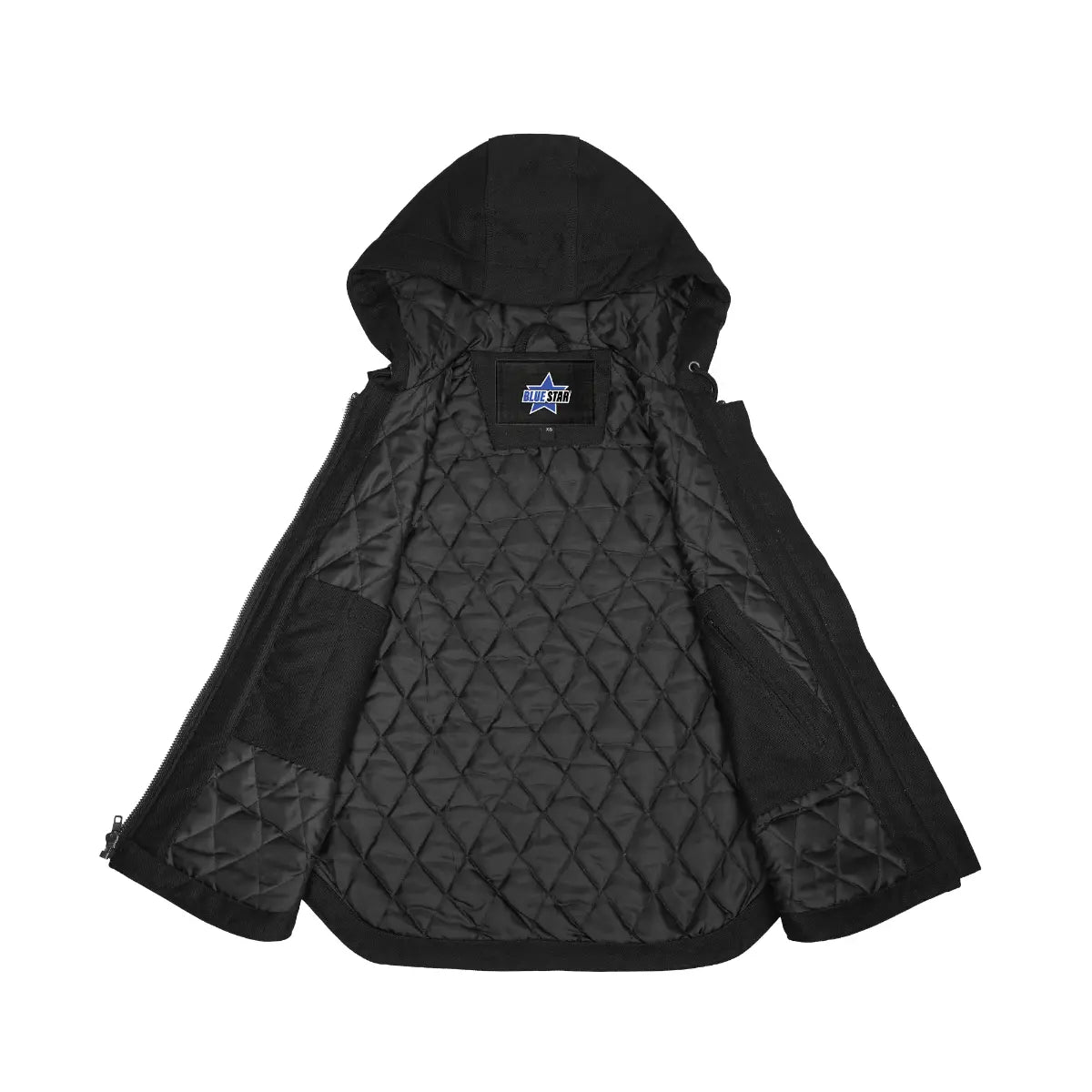 BSM00670 Firebound Men’s Canvas Motorcycle Vest