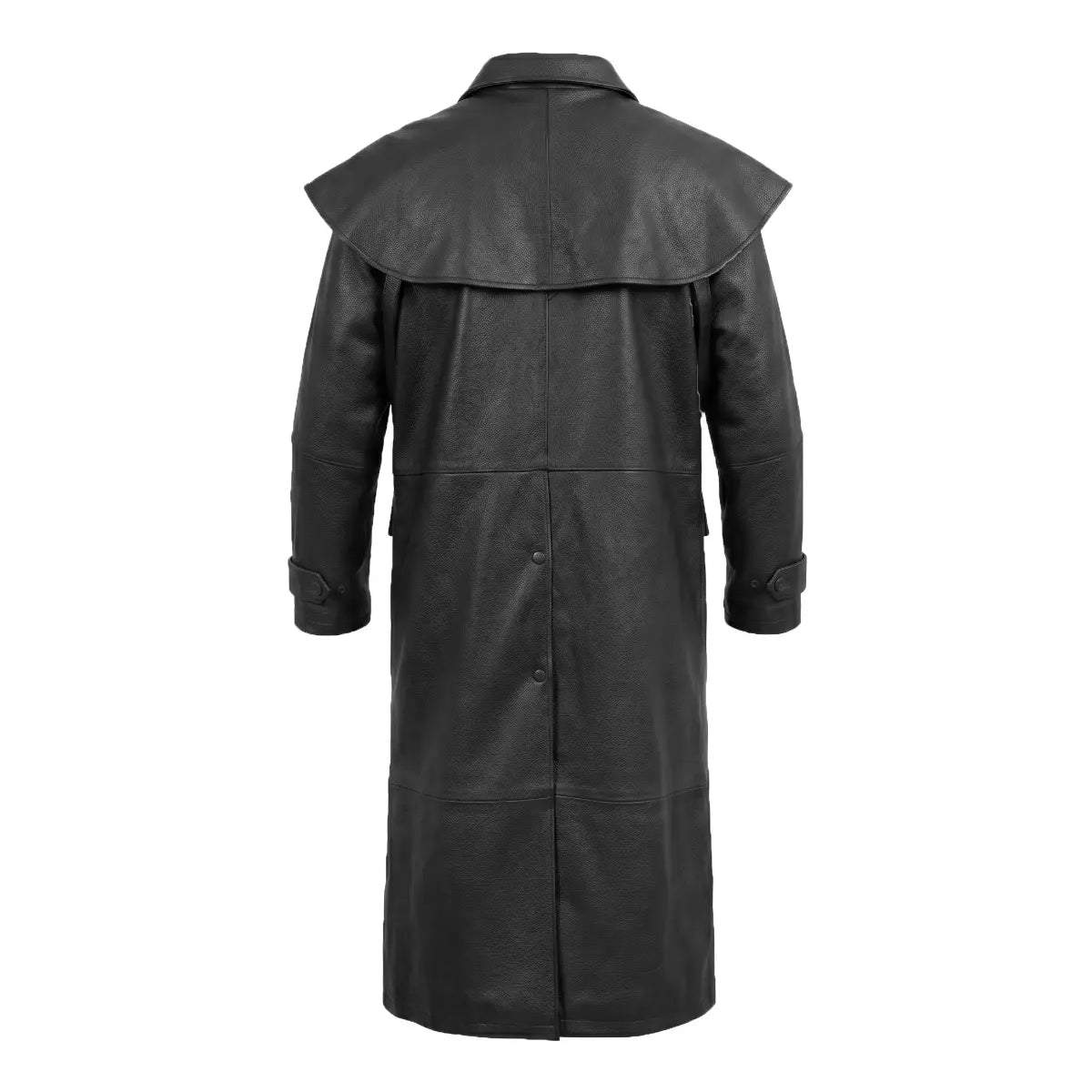 BSM00727 Notch Men’s Long Motorcycle Coat