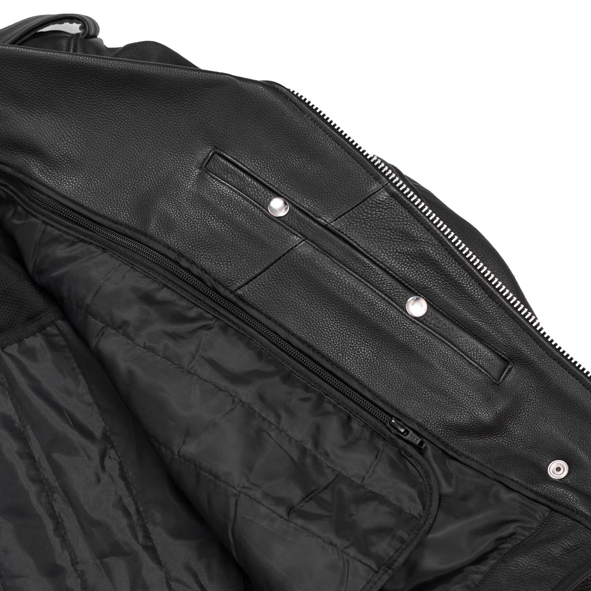 BSM1101 Men's Premium Classic Plain Side Police Style Jacket