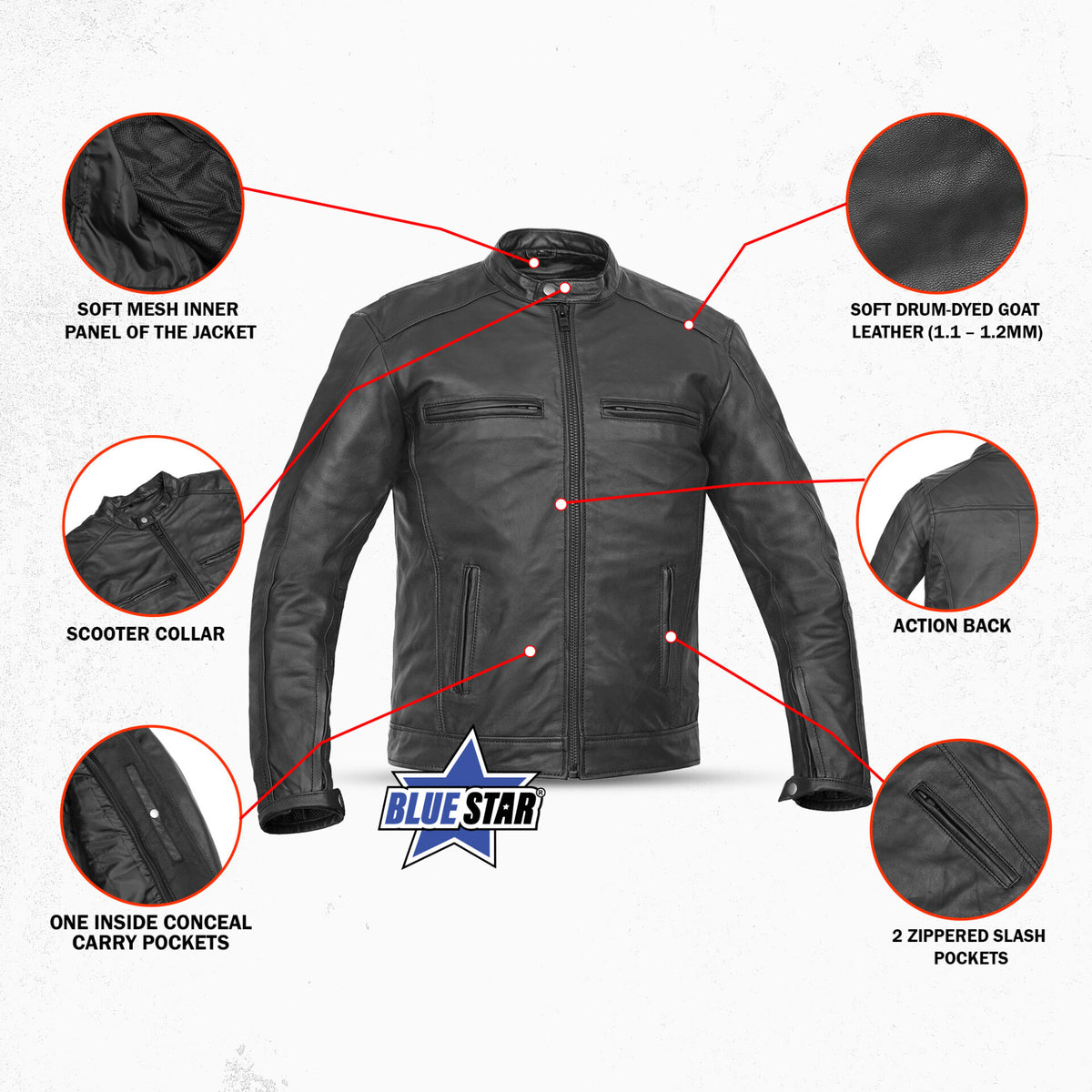 BSM1104 Men's Cruiser Jacket