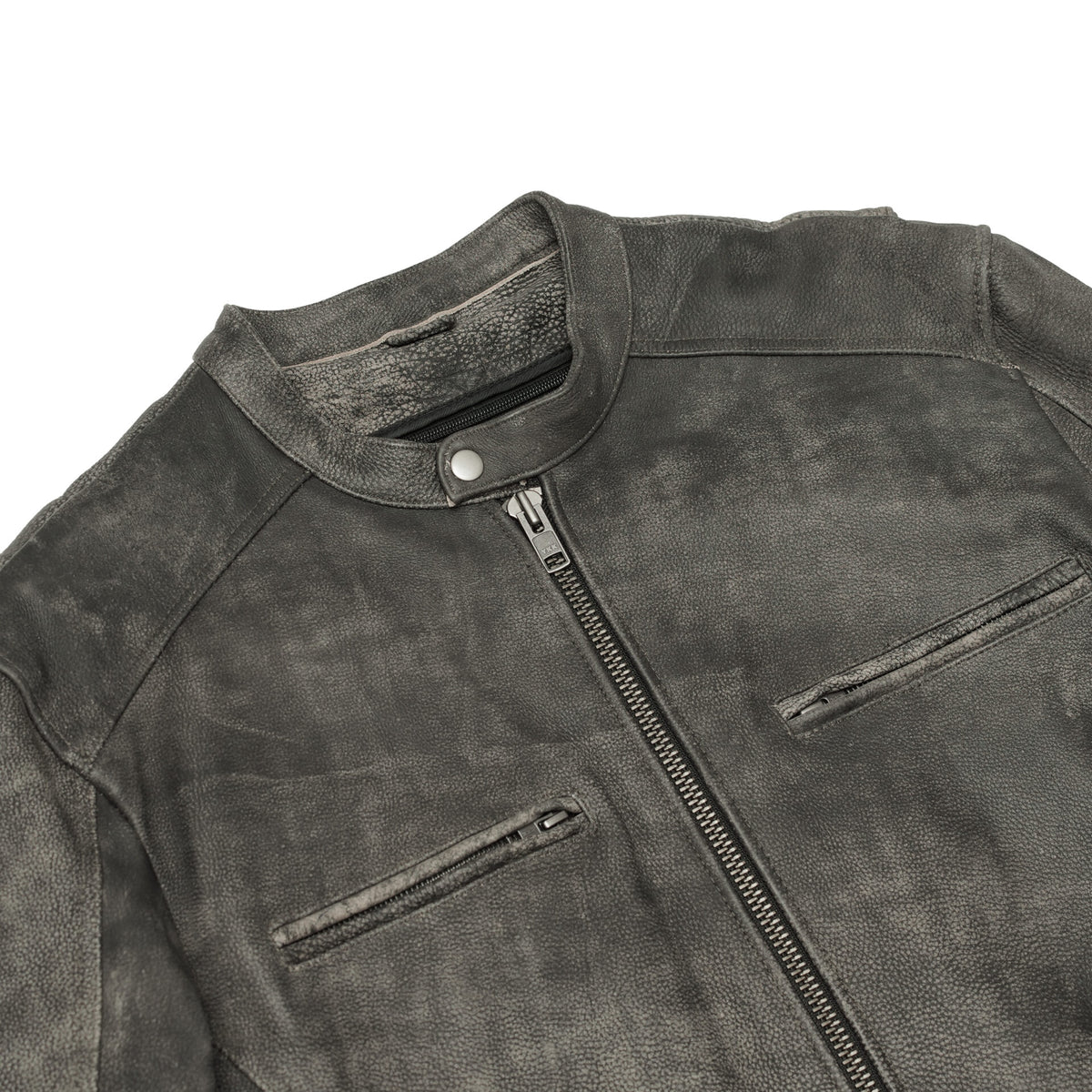 BSM1126 Men's Antique Brown Cruiser Jacket