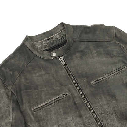 BSM1126 Men's Antique Brown Cruiser Jacket
