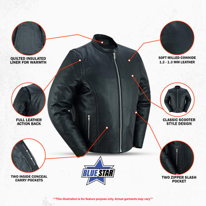 BSM1107 Men's Classic Scooter Jacket