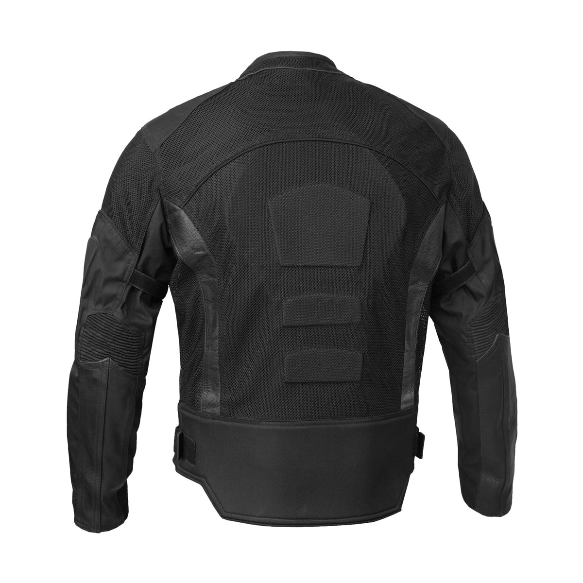 BSM1112 Men's Mesh/ Leather Padded Jacket