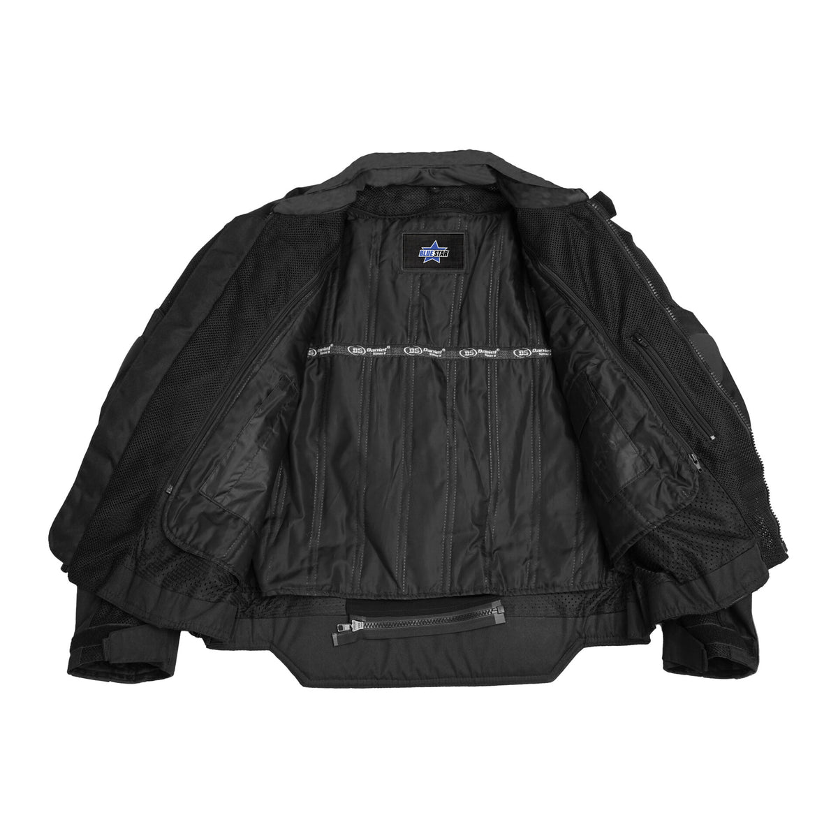 BSM1112 Men's Mesh/ Leather Padded Jacket