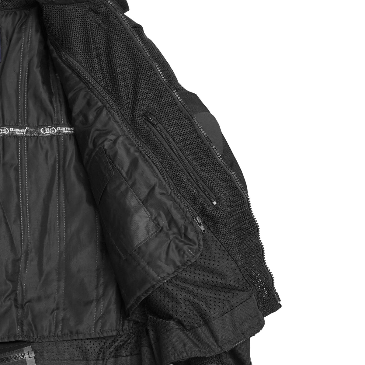 BSM1112 Men's Mesh/ Leather Padded Jacket