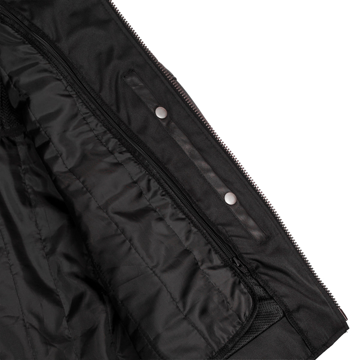 BSM1133 Men's Lightweight Drum Dyed Naked Lambskin Crossover Scooter Jacket
