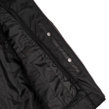 BSM1133 Men's Lightweight Drum Dyed Naked Lambskin Crossover Scooter Jacket