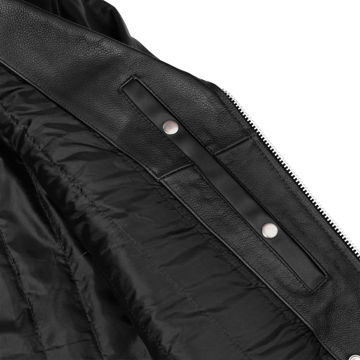 BSM1121 Motorcycle Armored Classic Biker Leather Jacket