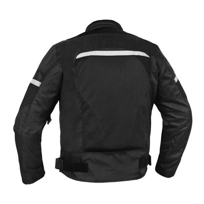 BSM1162 MEN'S RACER MESH JACKET – BLACK