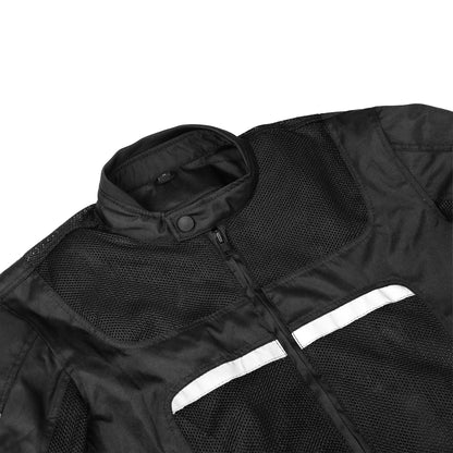 BSM1162 MEN'S RACER MESH JACKET – BLACK