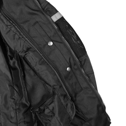 BSM1162 MEN'S RACER MESH JACKET – BLACK