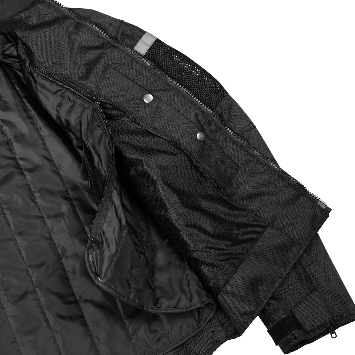 BSM1162 MEN'S RACER MESH JACKET – BLACK