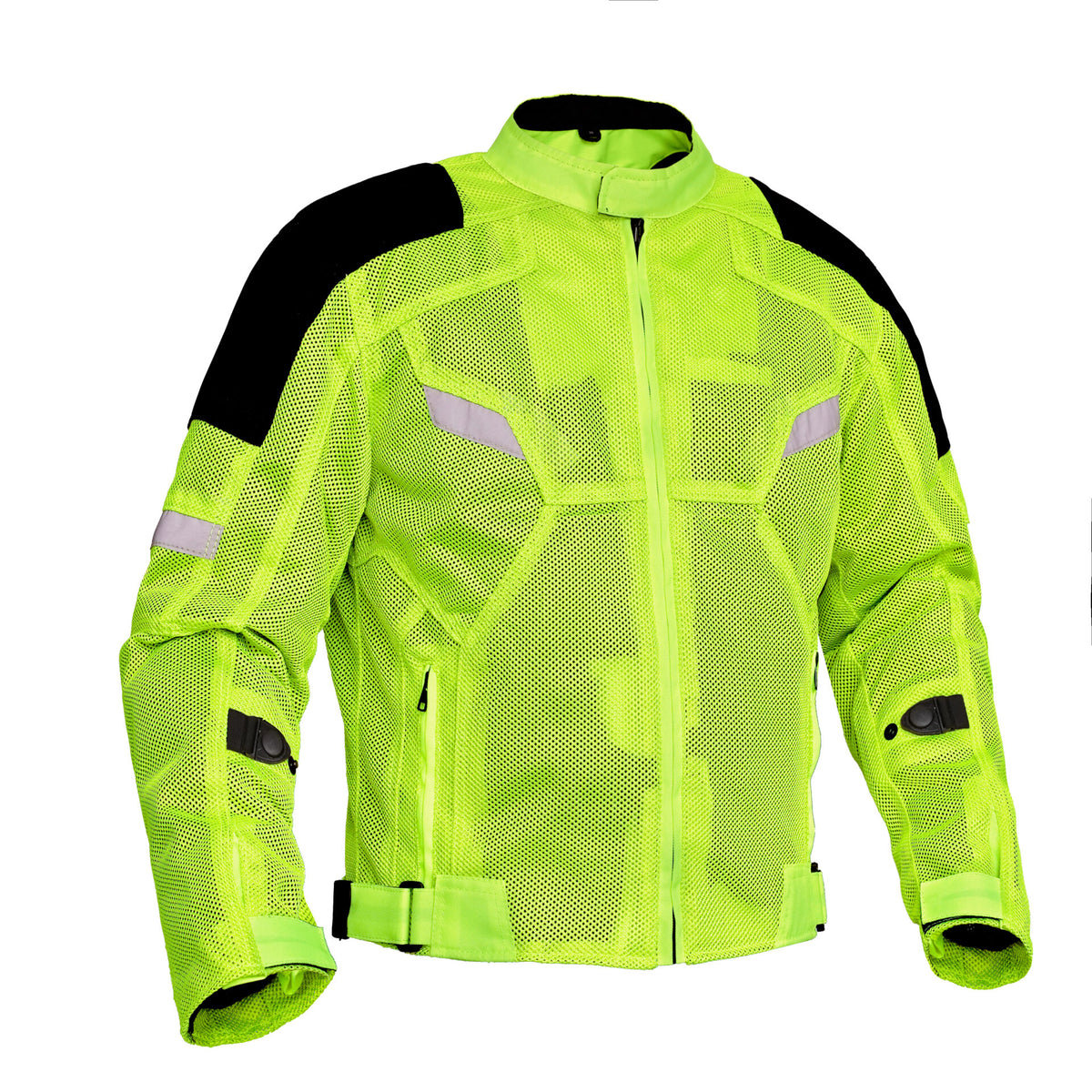 BSM1137 MEN'S PERFORMANCE MESH JACKET – HIGH VIS