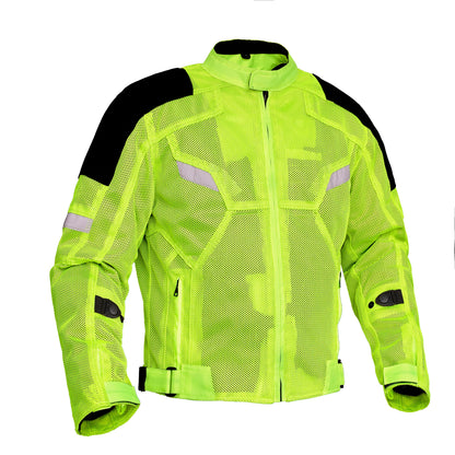 BSM1137 MEN'S PERFORMANCE MESH JACKET – HIGH VIS