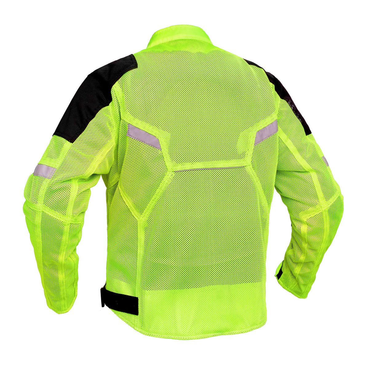 BSM1137 MEN'S PERFORMANCE MESH JACKET – HIGH VIS