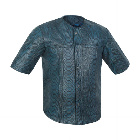 BSM5059 Dracul Men’s Leather Shirt