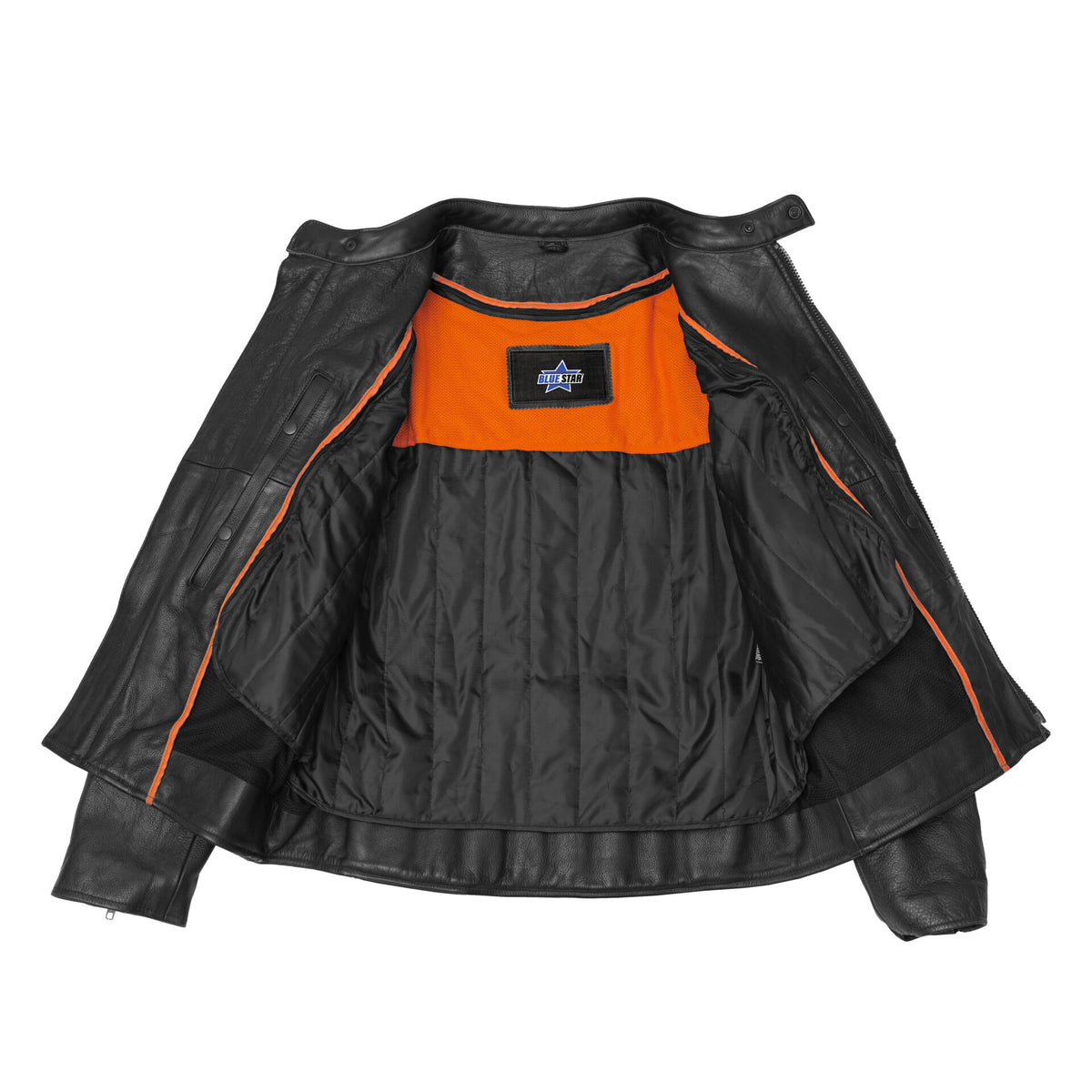 BSM1113 Men's Vented M/C Jacket Side Laces
