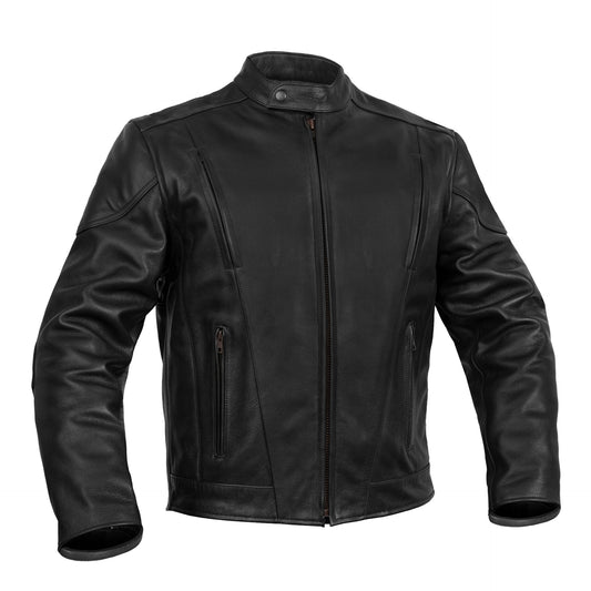 BSM1118 Men's Vented M/C Jacket w/ Plain Sides