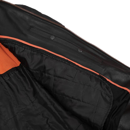 BSM1118 Men's Vented M/C Jacket w/ Plain Sides