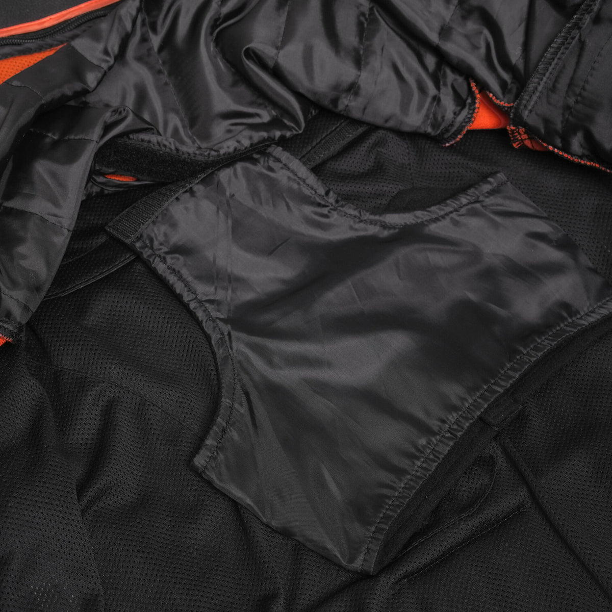 BSM1118 Men's Vented M/C Jacket w/ Plain Sides