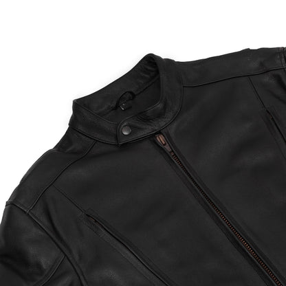 BSM1118 Men's Vented M/C Jacket w/ Plain Sides