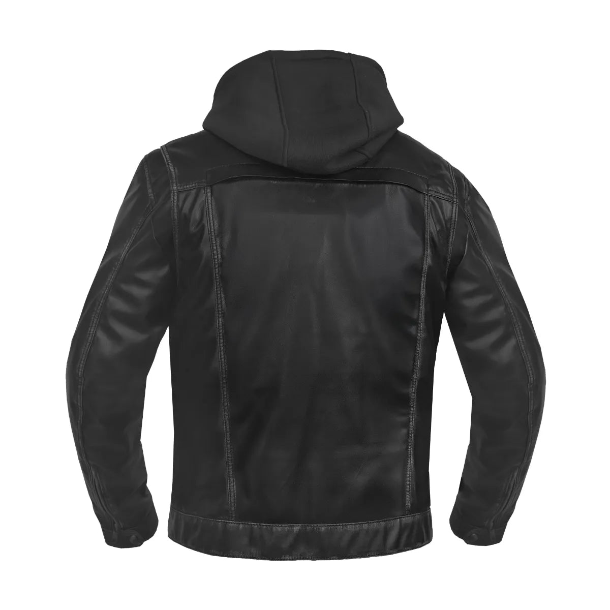 DarkMuse Men’s Leather Motorcycle Jacket