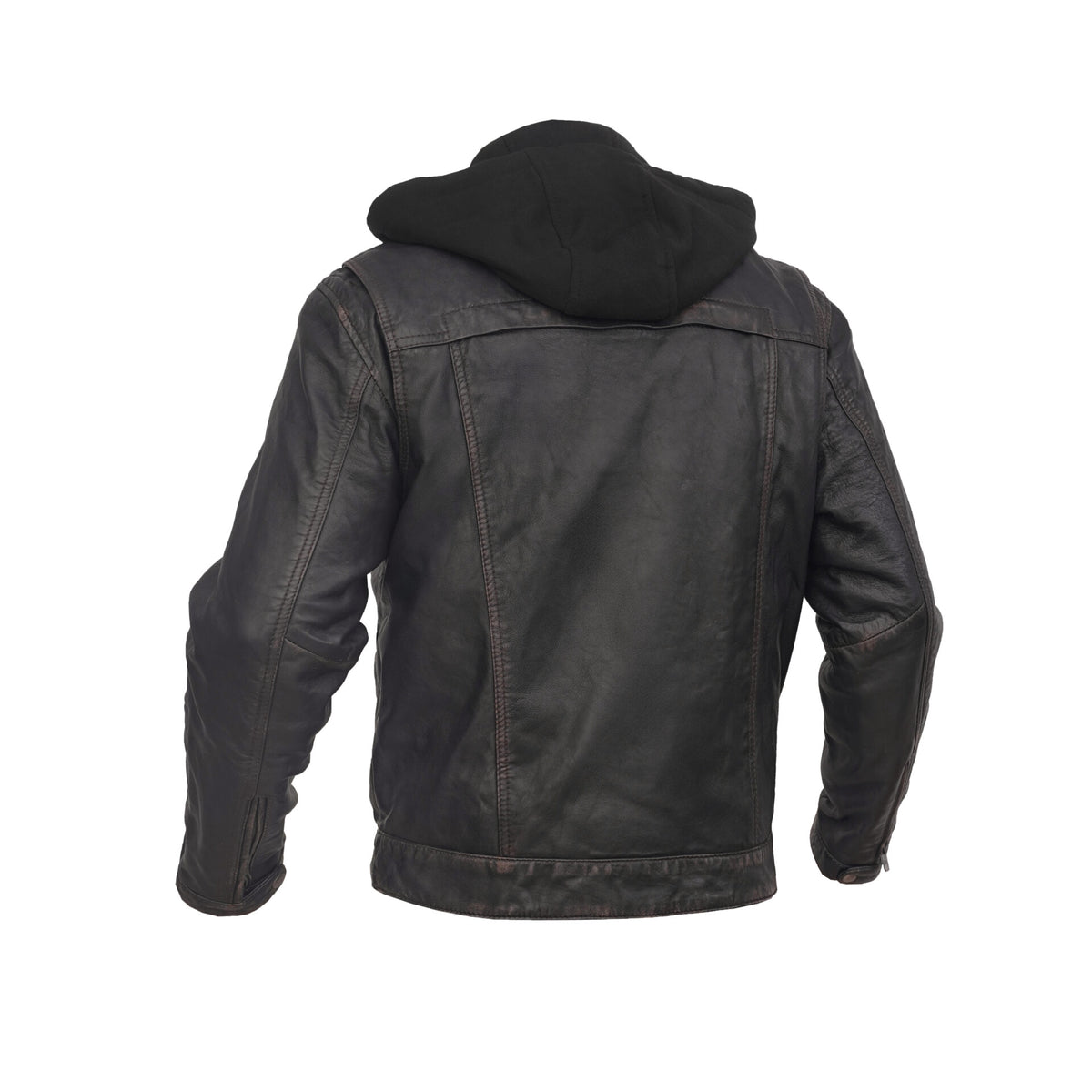 BSM1109 Men's Lightweight Drum Dyed Distressed Naked Lambskin Jacket