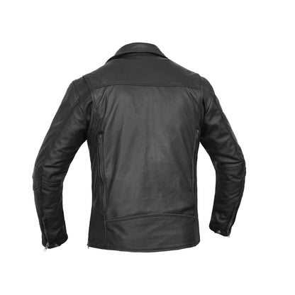 BSM1135 Men's Modern Longer Beltless Biker Jacket