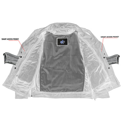 BSM1135 Men's Modern Longer Beltless Biker Jacket
